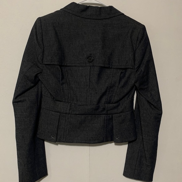 BCBGMaxAzria Dark Grey Blazer Jacket NWT - Picture 6 of 15
